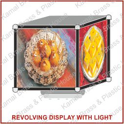 SS Acrylic ACP Cutting with Acrylic and LED Reception Sign Board Signage Translite Print Clip on Blockout Revolving Display